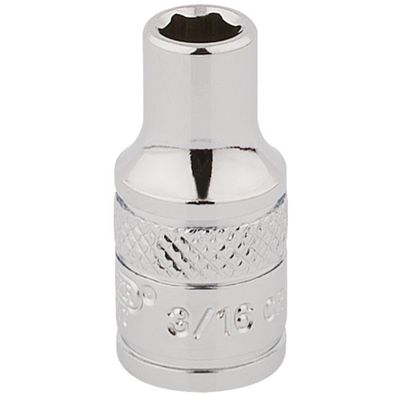 Draper Expert 48345 Hi-Torq® 6 Point Socket 1/4in Sq. Dr. 3/16in each