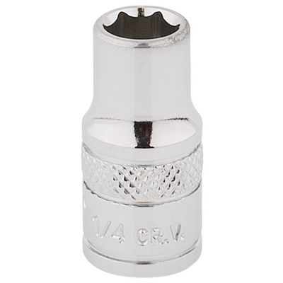 Draper Expert 48444 Hi-Torq® 6 Point Socket 1/4in Sq. Dr. 1/4in each
