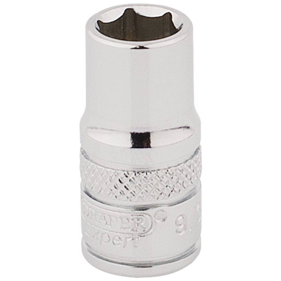 Draper Expert 48567 Hi-Torq® 6 Point Socket 1/4in Sq. Dr. 9/32in each - Image 1