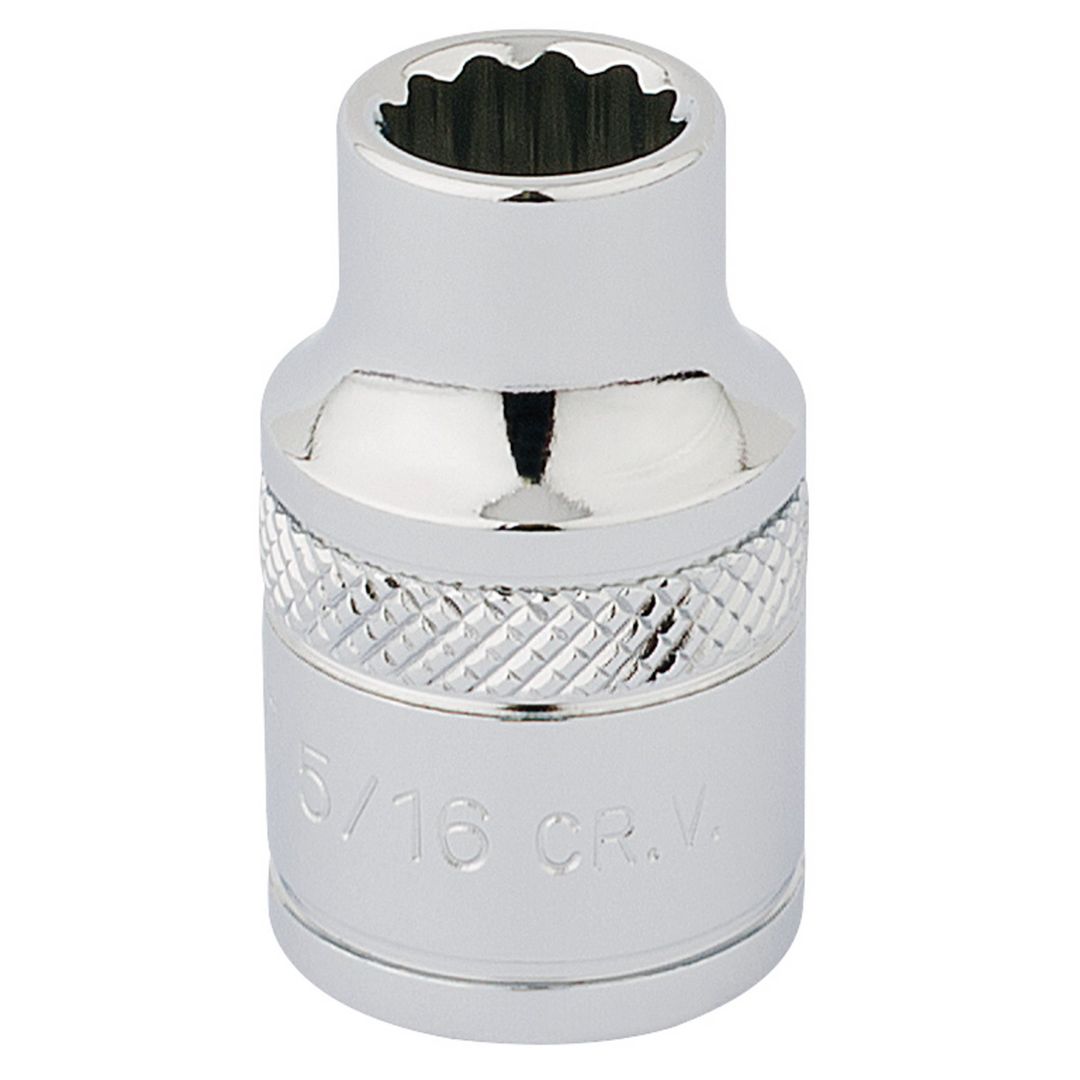 Draper Expert 49016 Hi-Torq® 12 Point Socket 3/8in Sq. Dr. 5/16in each - Image 1