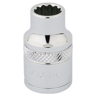 Draper Expert 49016 Hi-Torq® 12 Point Socket 3/8in Sq. Dr. 5/16in each