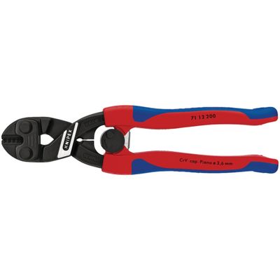 Knipex 49188 Cobolt® 71 12 200 Sb Compact Bolt Cutters With Sprung Handles 200Mm each