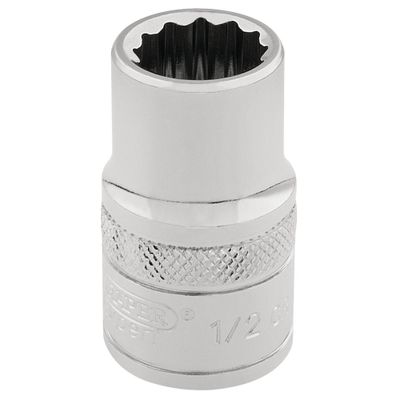 Draper Expert 49387 Hi-Torq® 12 Point Socket 3/8in Sq. Dr. 1/2in each