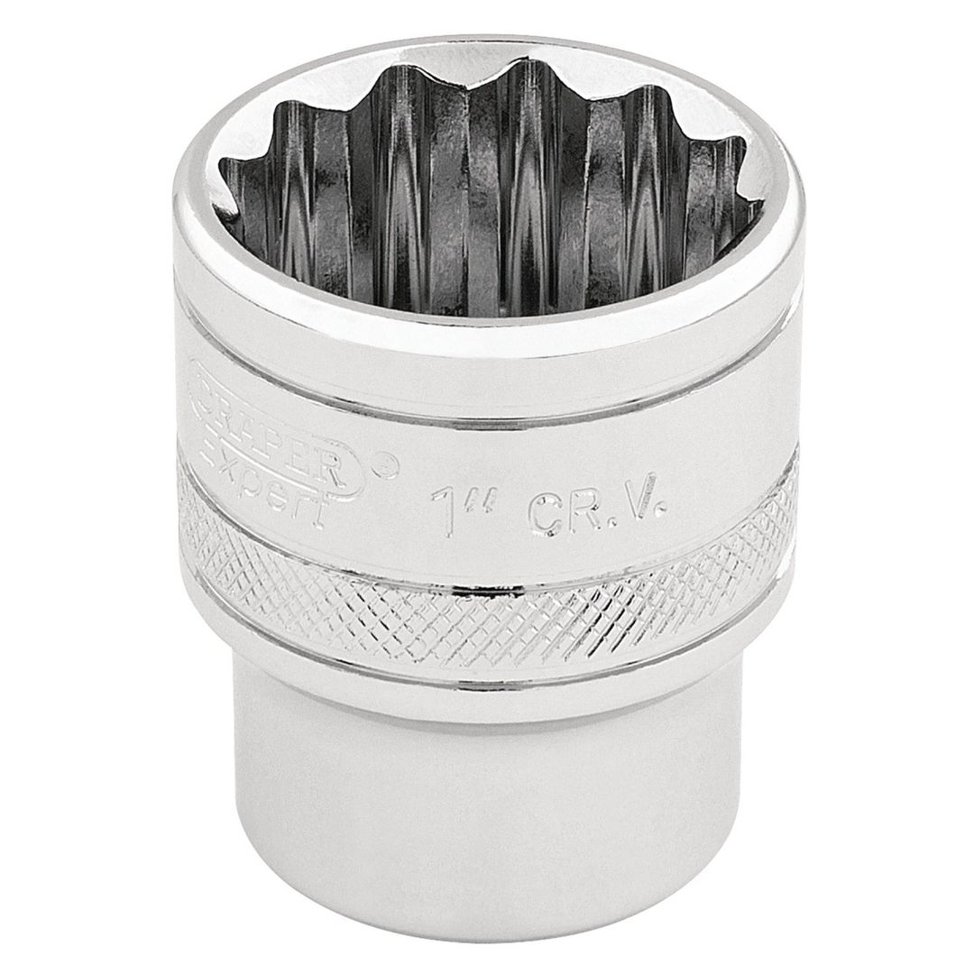 Draper Expert 49484 Hi-Torq® 12 Point Socket 3/8in Sq. Dr. 1in each - Image 1