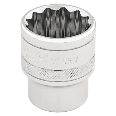 Draper Expert 49484 Hi-Torq® 12 Point Socket 3/8in Sq. Dr. 1in each