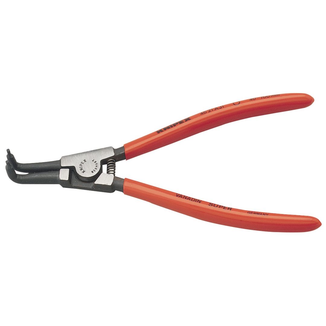 Knipex 50754 46 21 A31 Sbe A31 Bent External Circlip Pliers 40 - 100Mm each - Image 1