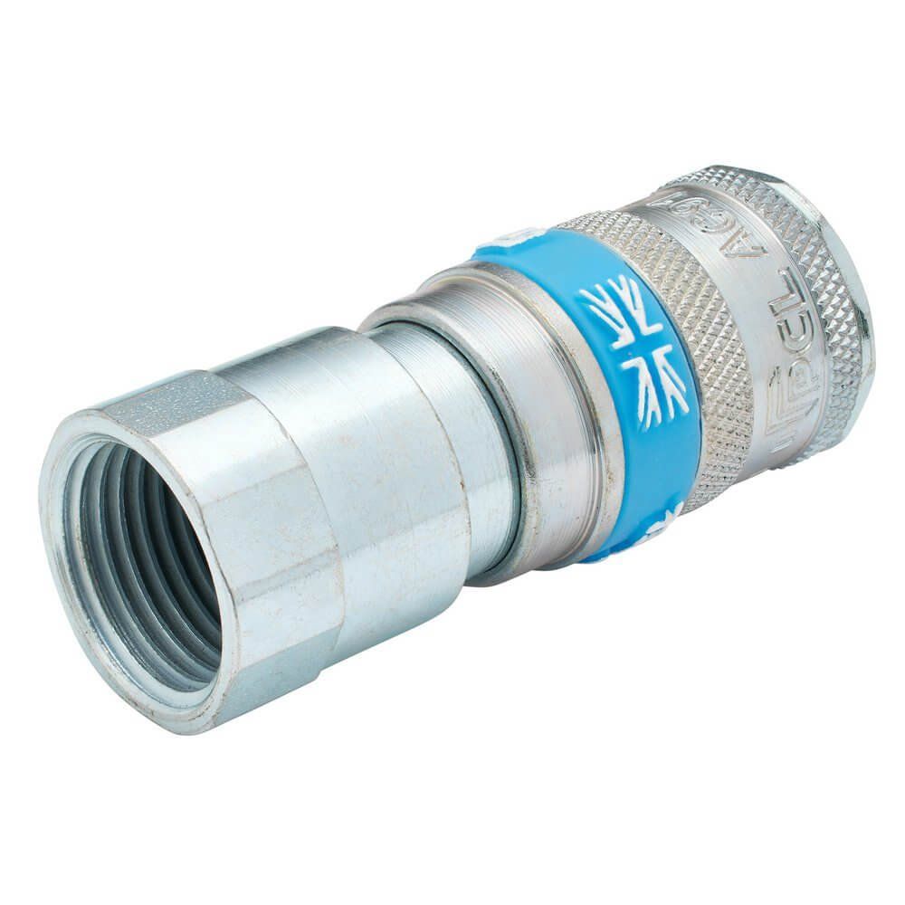 Draper 1/2in Bsp Taper Female Thread Vertex Air Coupling (Sold Loose) 51406 - Image 1