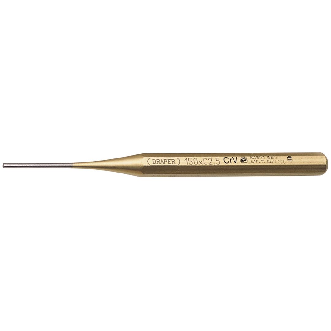 Draper Expert 51653 Octagonal Parallel Pin Punch 2.5 X 150Mm each - Image 1