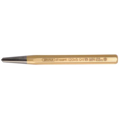 Draper Expert 51760 Octagonal Centre Punch 5 X 120Mm each