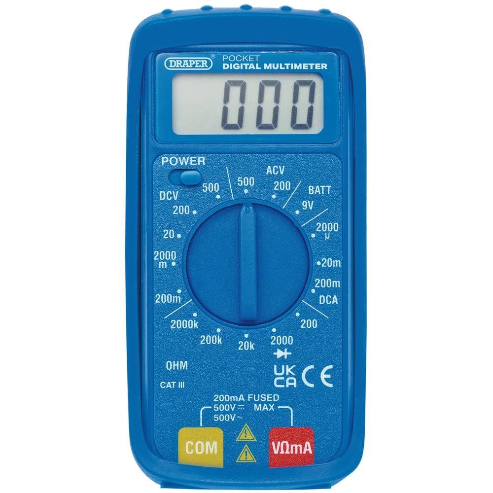 Draper 52320 16 Function Digital Multimeter each - Image 1