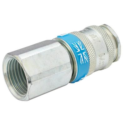 Draper 1/2in Bsp Parallel Euro Coupling Female Thread (Sold Loose) 54409
