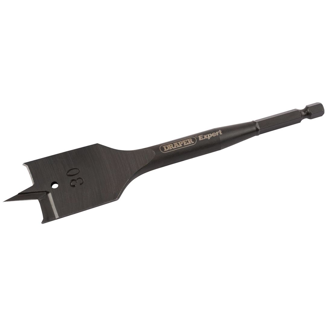 Draper Expert 54557 Flat Wood Bit 30Mm each - Image 1