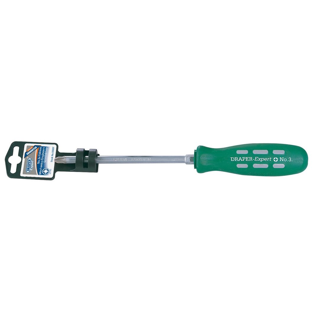 Draper Expert 55507 Pz Type Mechanicfts Screwdriver No.3 X 150Mm each - Image 1
