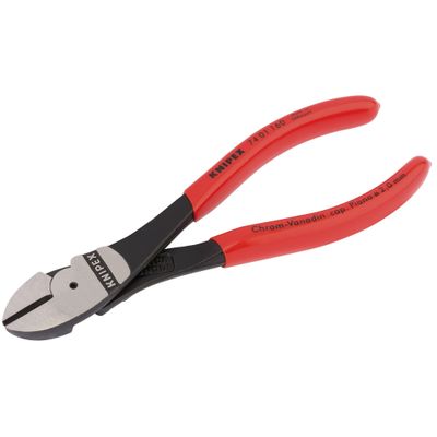 Knipex 55522 74 01 160 High Leverage Diagonal Side Cutter 160Mm each