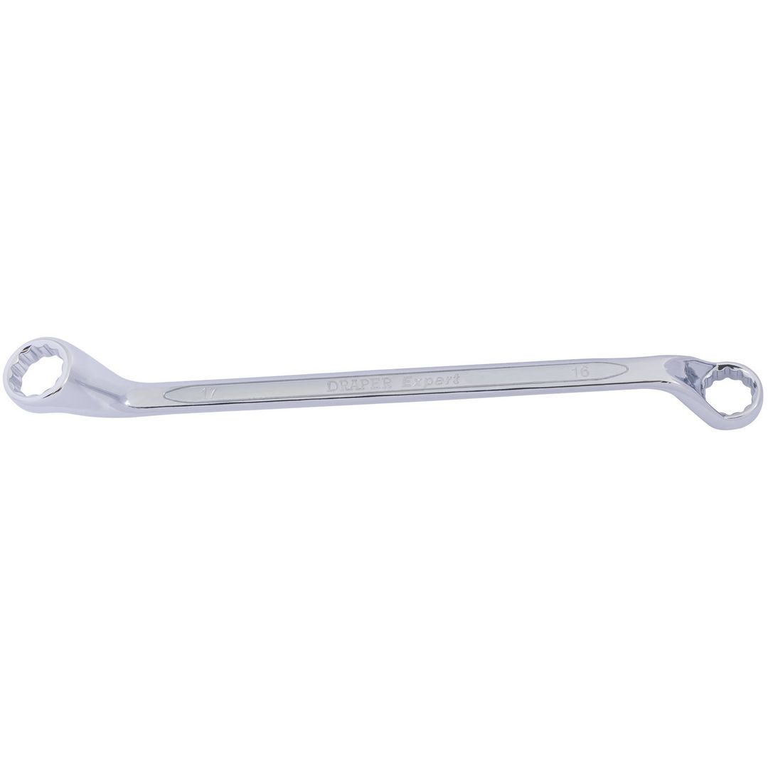 Draper Expert 55691 Hi-Torq® Deep Offset Ring Spanner 16 X 17Mm each - Image 1
