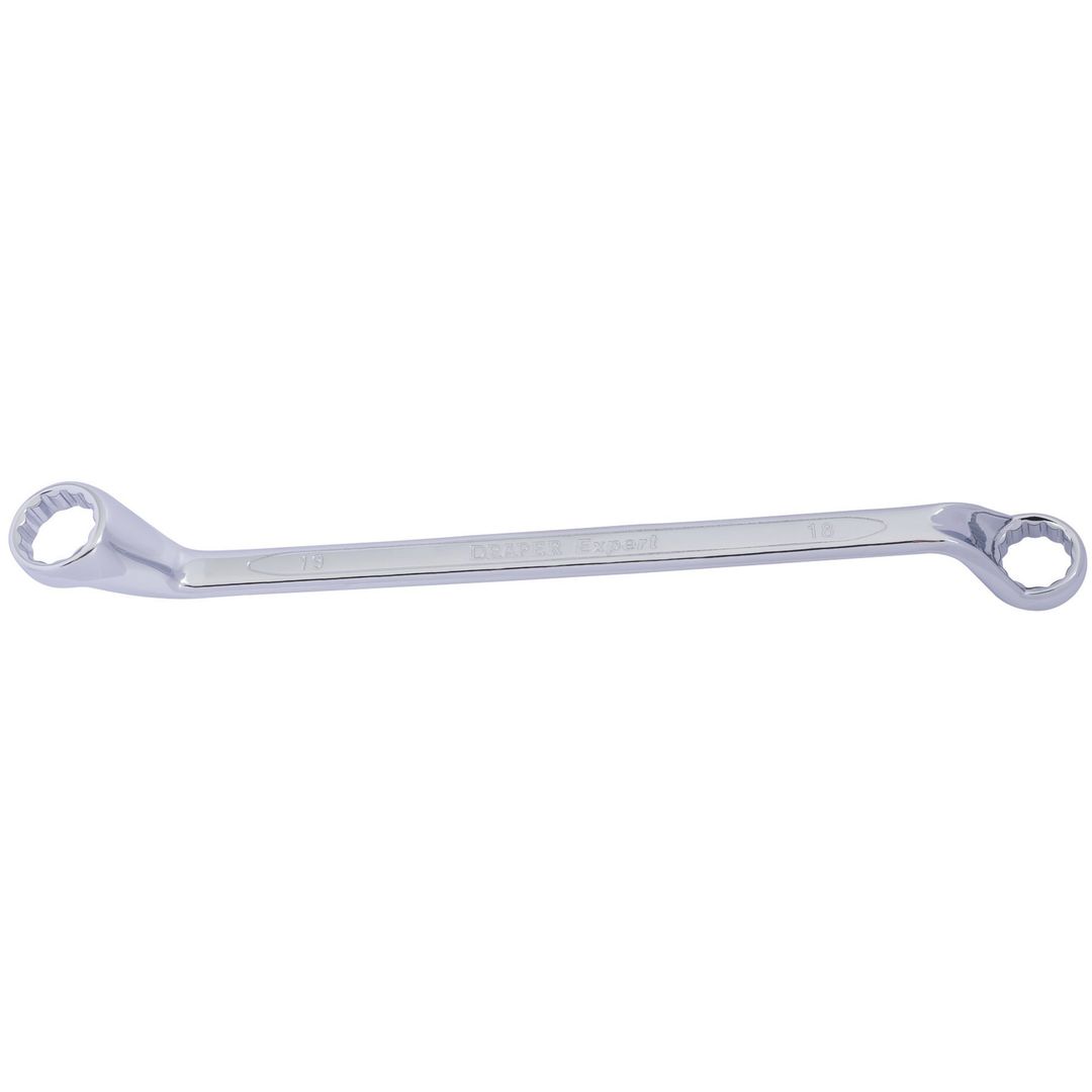 Draper Expert 55693 Hi-Torq® Deep Offset Ring Spanner 18 X 19Mm each - Image 1