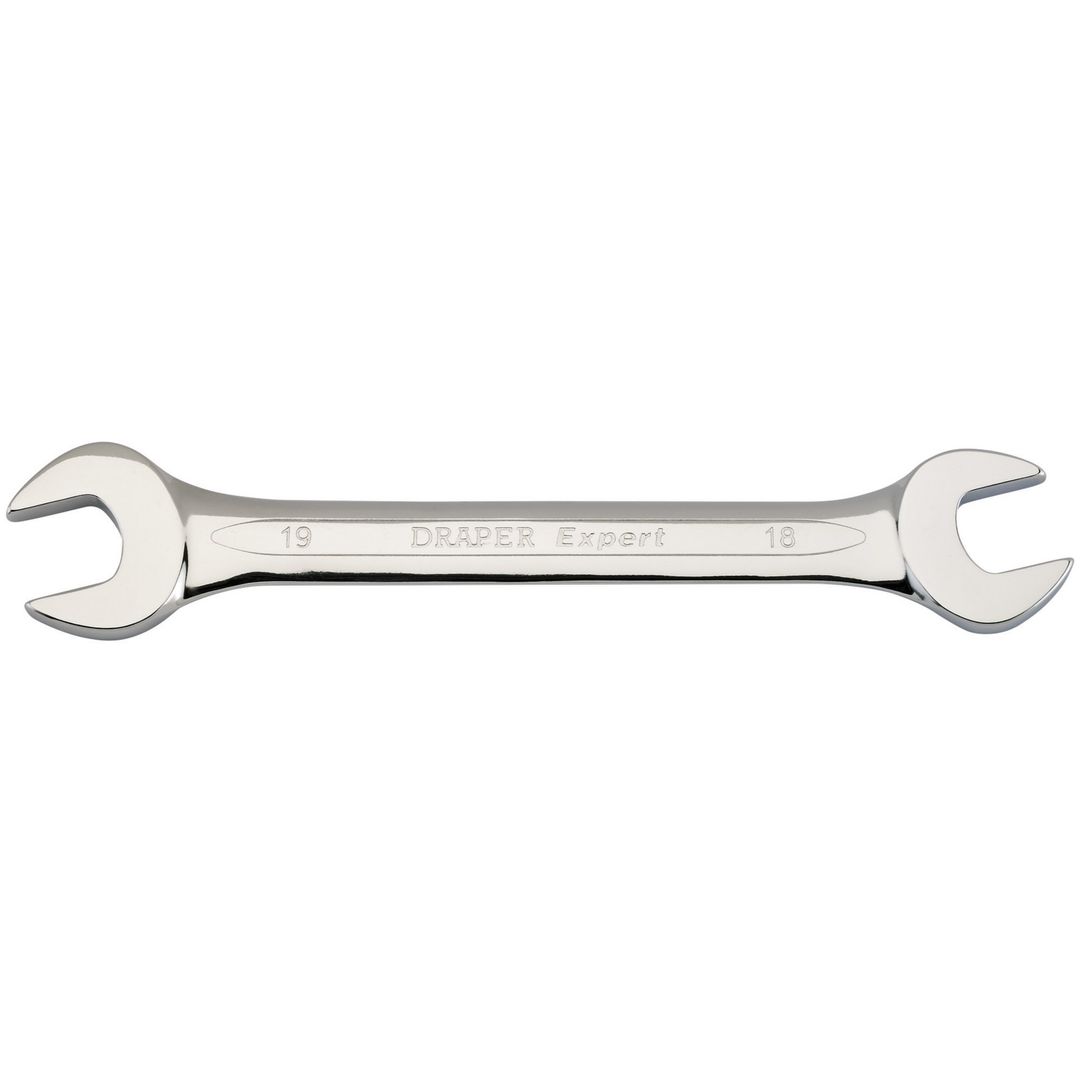 Draper Expert 55719 Open End Spanner 18 X 19Mm each - Image 1