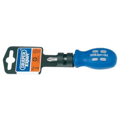 Draper Expert 57449 Cross Slot Mechanicfts Screwdriver No.2 X 38Mm each