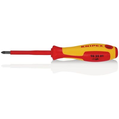 Knipex Knipex 98 25 01 VDE Insulated Pozidriv® Screwdriver PZ1 x 80mm