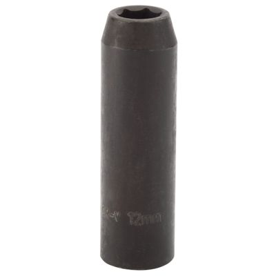 Draper Expert 59873 Deep Impact Socket 1/2in Sq. Dr. 12Mm (Sold Loose) each