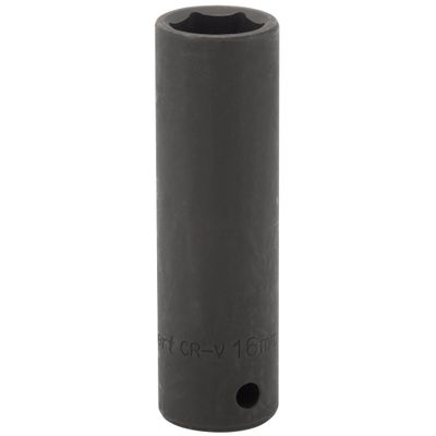 Draper Expert 59877 Deep Impact Socket 1/2in Sq. Dr. 16Mm (Sold Loose) each