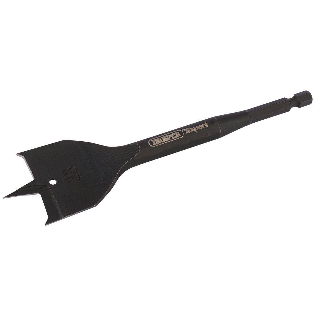 Draper Expert 63697 Flat Wood Bit 38Mm each - Image 1