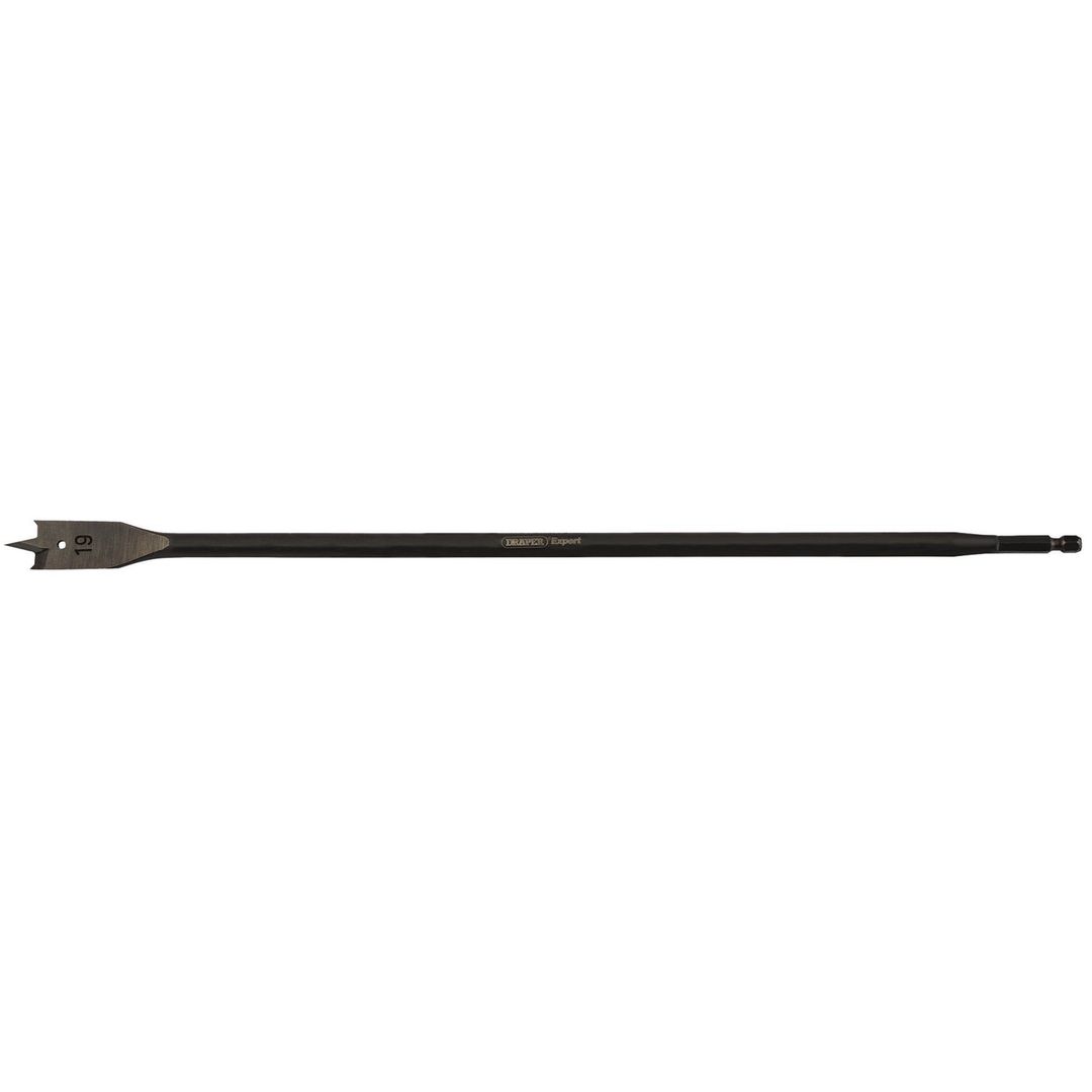 Draper Expert 67439 Extra Long Flat Wood Bit 405Mm 19Mm each - Image 1