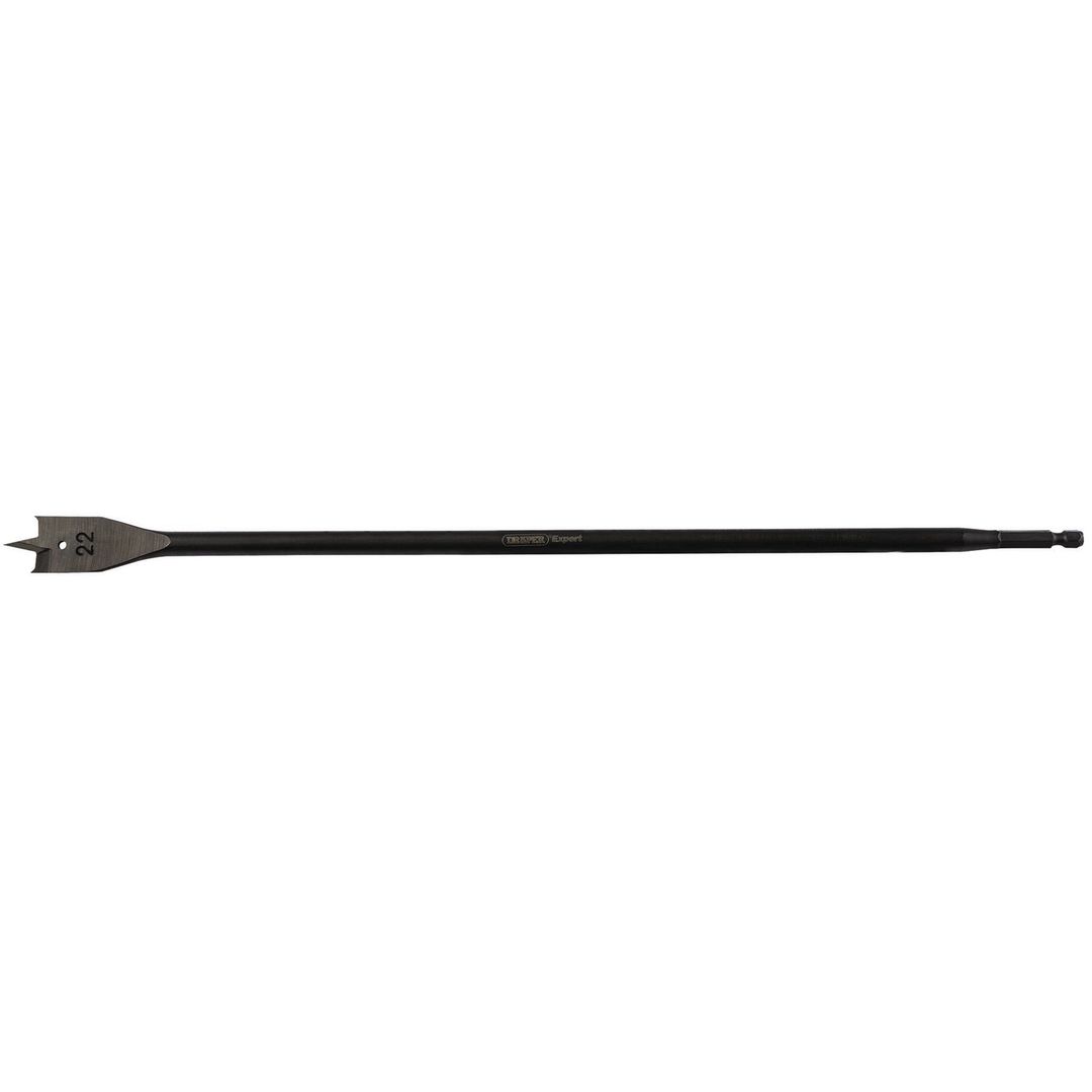 Draper Expert 67674 Extra Long Flat Wood Bit 405Mm 22Mm each - Image 1