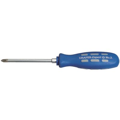 Draper Expert 67859 Cross Slot Mechanicfts Screwdriver 100Mm No.2 (Sold Loose) each