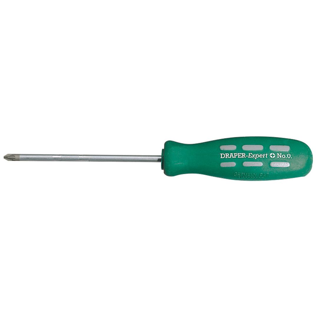 Draper Expert 67861 Pz Type Mechanicfts Screwdriver 75Mm No.0 (Sold Loose) each - Image 1