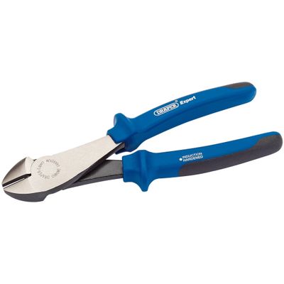 Draper Expert 68893 Heavy Duty Soft Grip High Leverage Diagonal Side Cutter 180Mm each