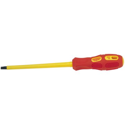 Draper Expert 69220 Vde Approved Fully Insulated Plain Slot Screwdriver 6.5 X 150Mm (Sold Loose) each