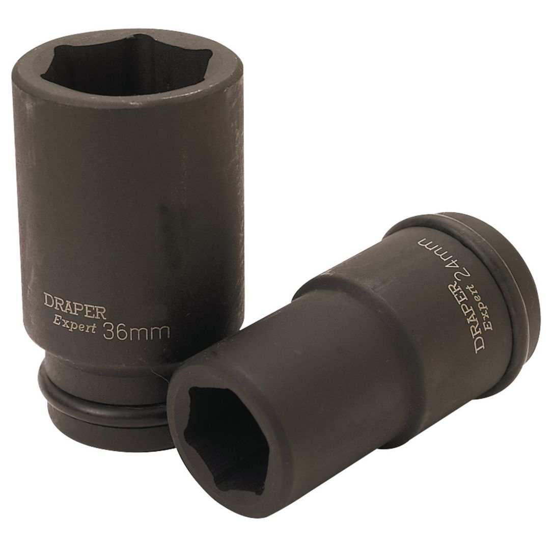 Draper Expert 71883 Hi-Torq® 6 Point Deep Impact Socket 3/4in Sq. Dr. 24Mm each - Image 1