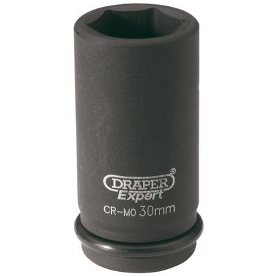 Draper Expert 71916 Hi-Torq® 6 Point Deep Impact Socket 3/4in Sq. Dr. 30Mm each