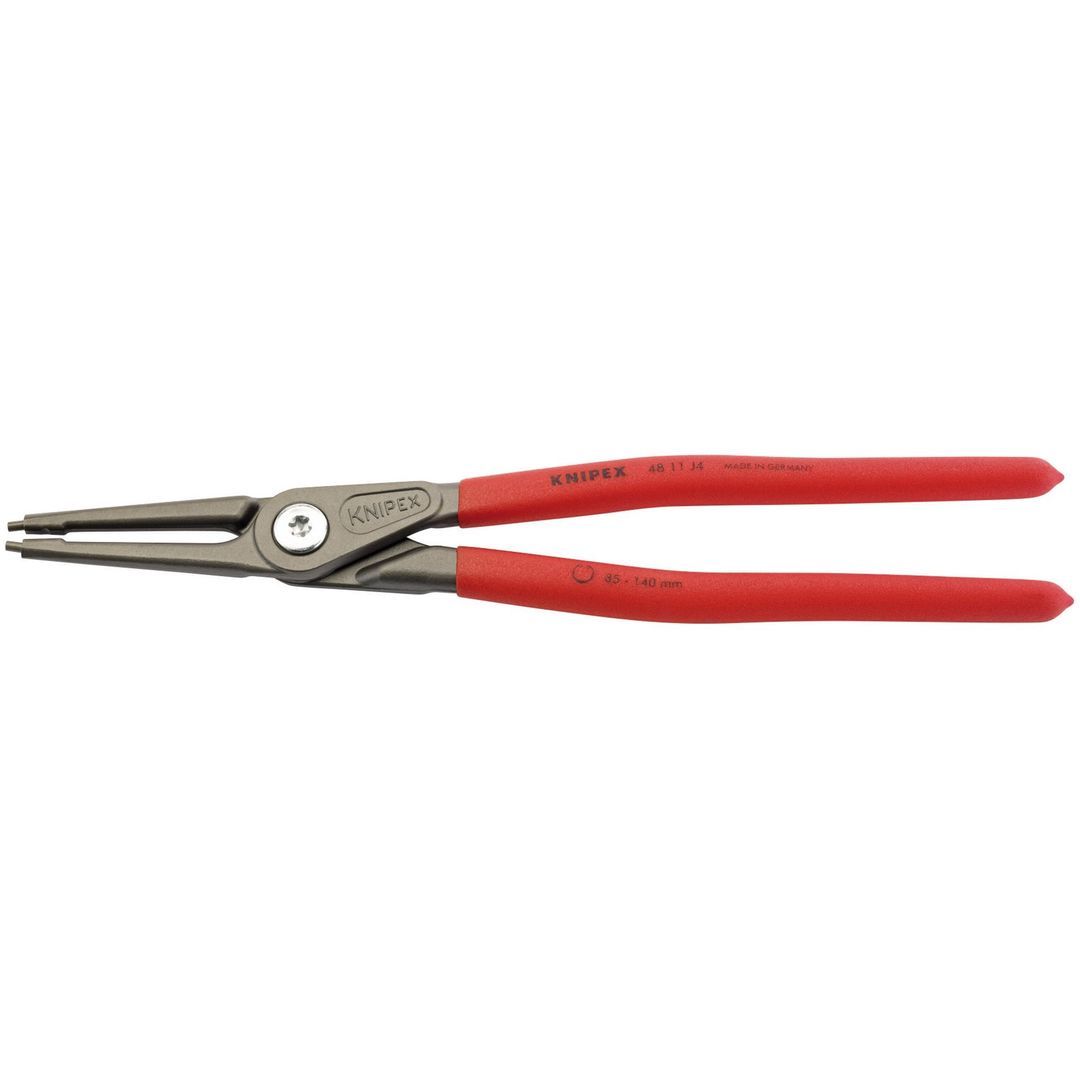 Knipex 75081 48 11 J4 320Mm Internal Straight Tip Circlip Pliers 85 - 140Mm Capacity each - Image 1