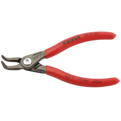 Knipex 75082 48 21 J01 90° Internal Straight Tip Circlip Pliers 8 - 13Mm Capacity 130Mm each