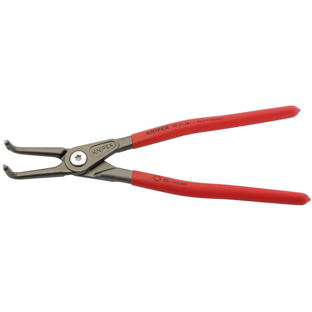 Knipex 75087 48 21 J41 90° Internal Straight Tip Circlip Pliers 85 - 140Mm Capacity 305Mm each - Image 1