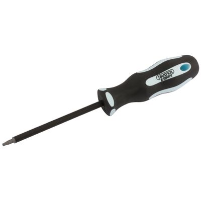 Draper Expert 75365 Square Recess Soft Grip Security Screwdriver S1 X 100Mm each