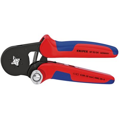 Knipex 78433 97 53 04Sbe Self Adjusting Ferrule Crimping Pliers each