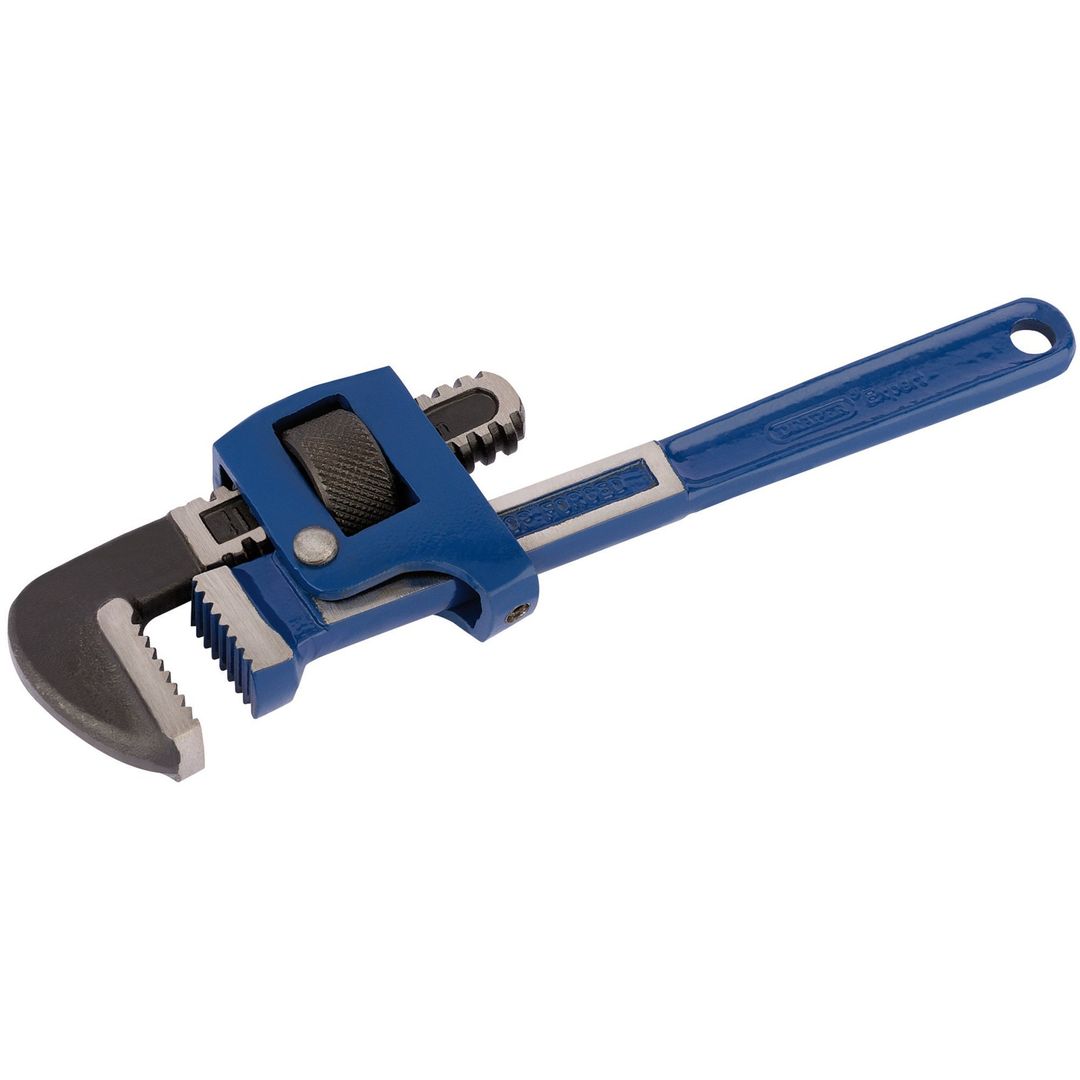 Draper Expert 78916 Adjustable Pipe Wrench 250Mm each - Image 1