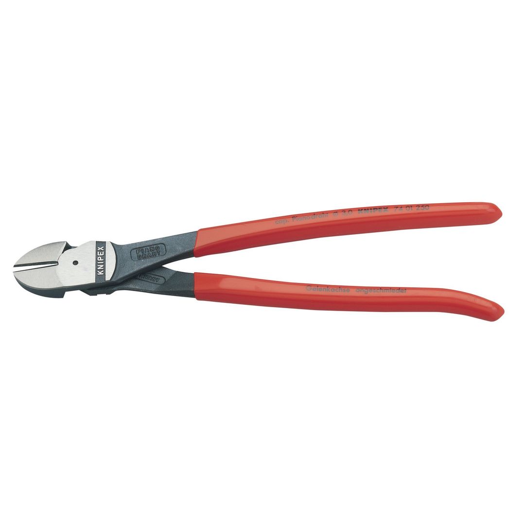 Knipex 80264 74 01 250 Sbe High Leverage Diagonal Side Cutter 250Mm each - Image 1