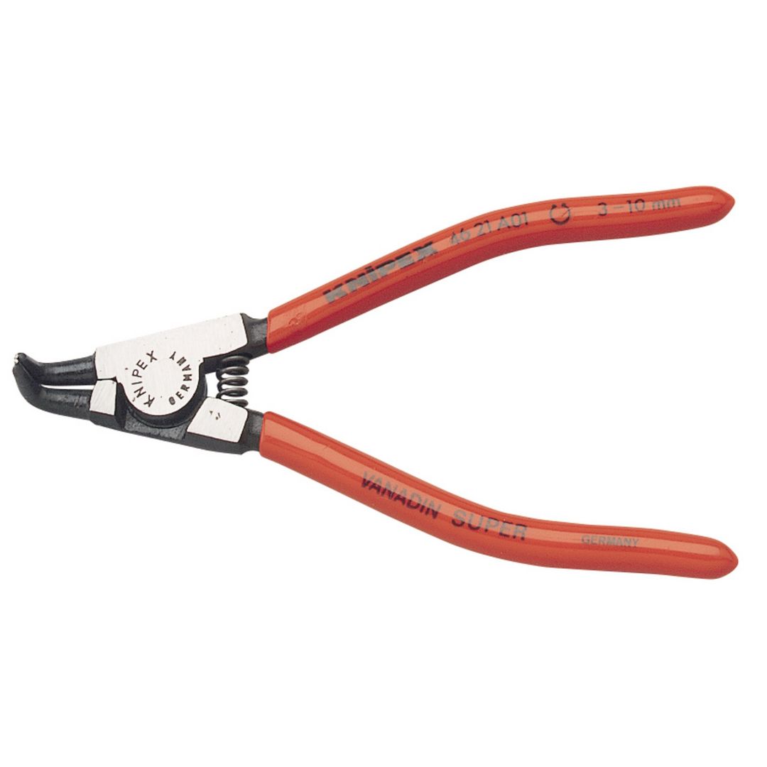 Knipex 80917 46 21 A01 Sbe A01 Bent External Circlip Pliers 3 - 10Mm each - Image 1
