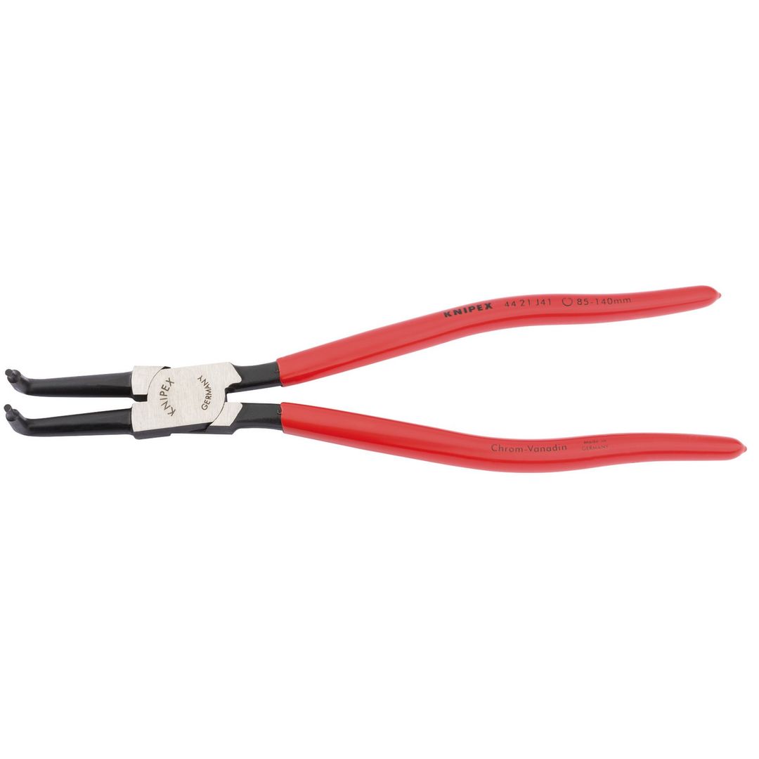 Knipex 81014 44 21 J41 J41 90° Bent Internal Circlip Pliers 85 - 140Mm each - Image 1