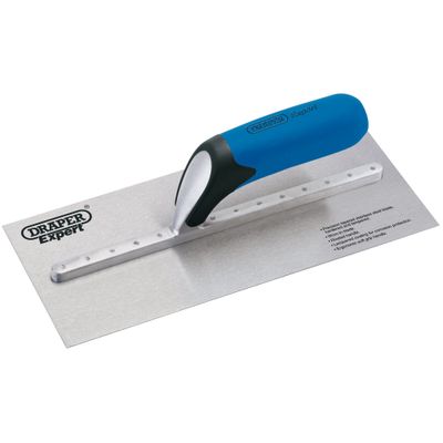 Draper Expert 81200 Soft Grip Stainless Steel Plastering Trowel 280Mm each