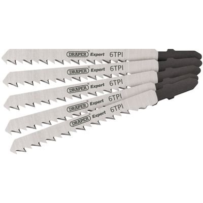 Draper Expert 81719 Dt101D Jigsaw Blade Set 100Mm (5 Piece) per set