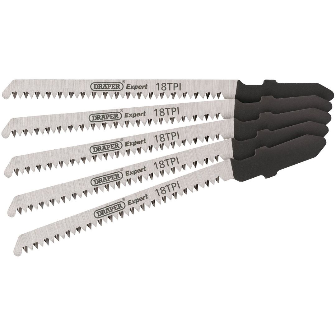 Draper Expert 81721 Dt101Ao Jigsaw Blade Set 83Mm (5 Piece) per set - Image 1