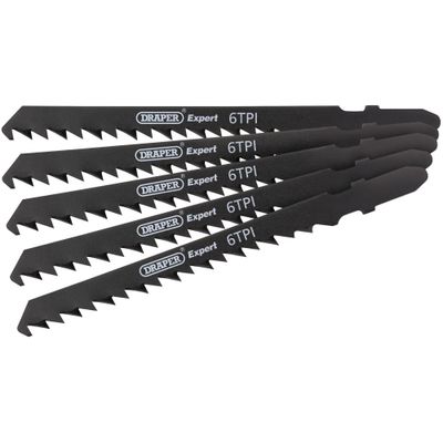 Draper Expert 81726 Dt144Dp Jigsaw Blade Set 100Mm (5 Piece) per set