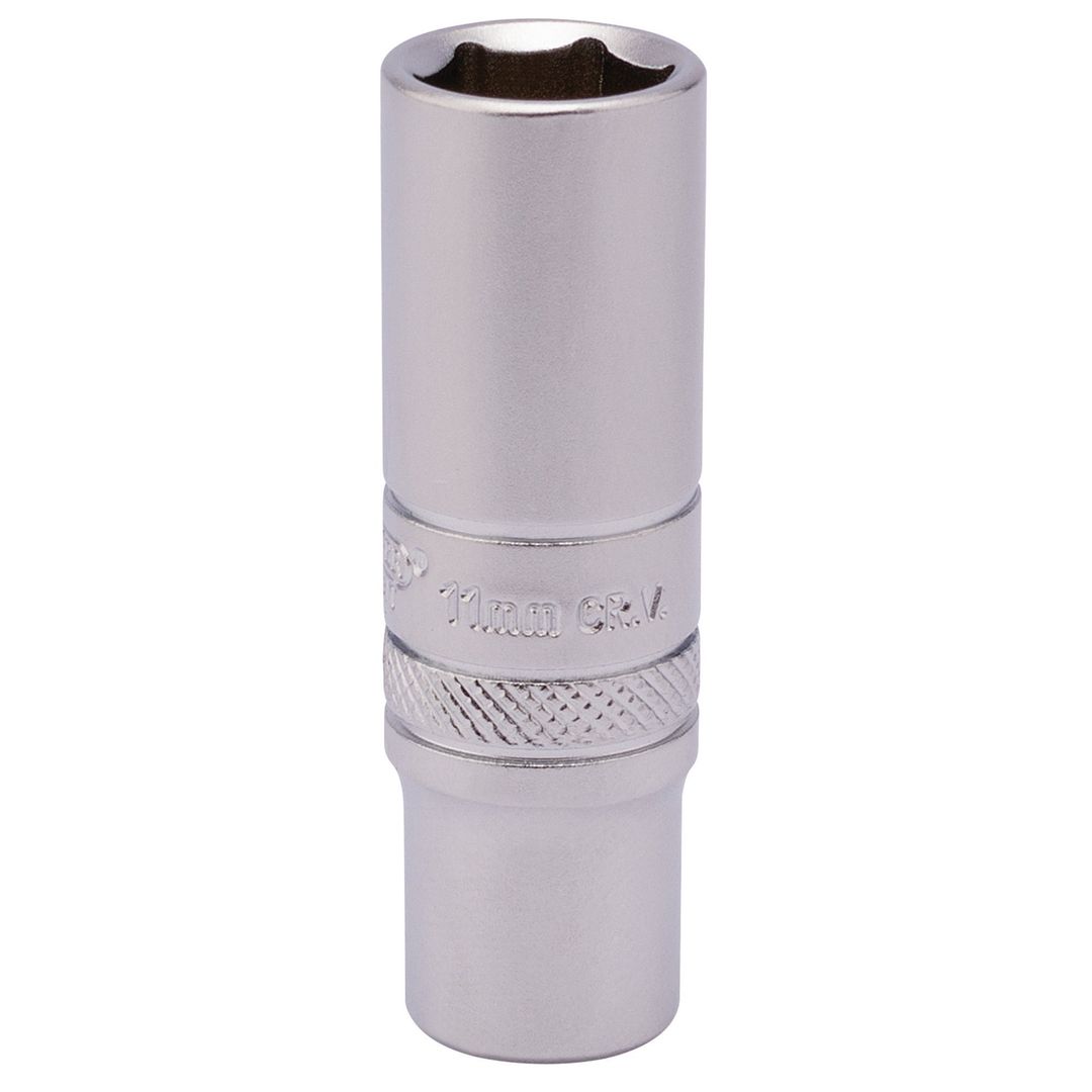 Draper Expert 82140 6 Point Deep Socket 1/4in Sq. Dr. 11Mm each - Image 1