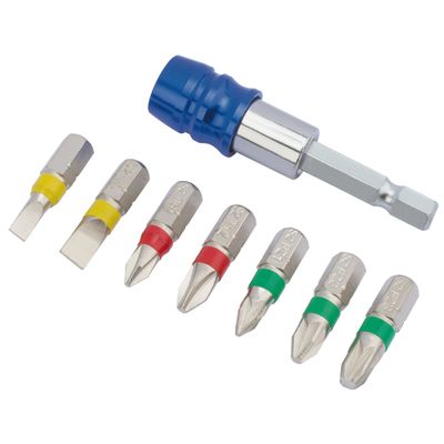 Draper Expert 82400 Coloured Screwdriver Bit Set (8 Piece) per set