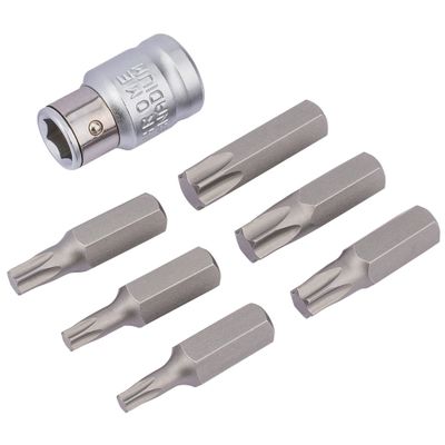 Draper Expert 83561 Draper Tx-Star® Bit And Bit Holder Set 3/8in Sq. Dr. (7 Piece) per set